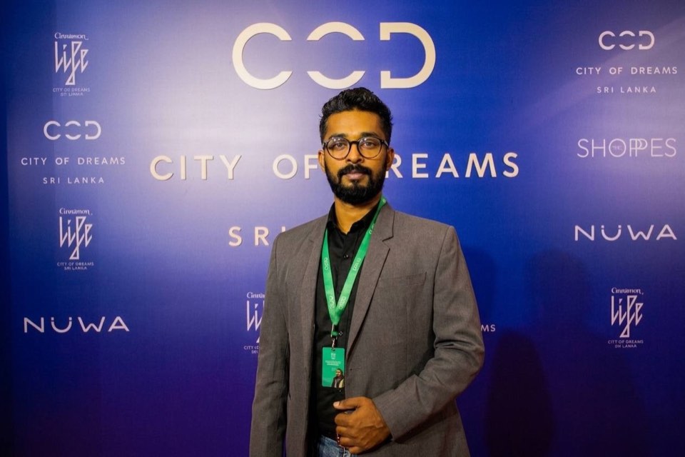 Dinesh Chathuranga, Founder and CEO of Universal Event Solutions